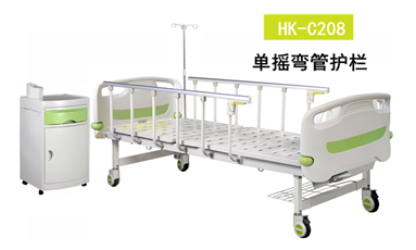 单摇两折医疗床HK-C208